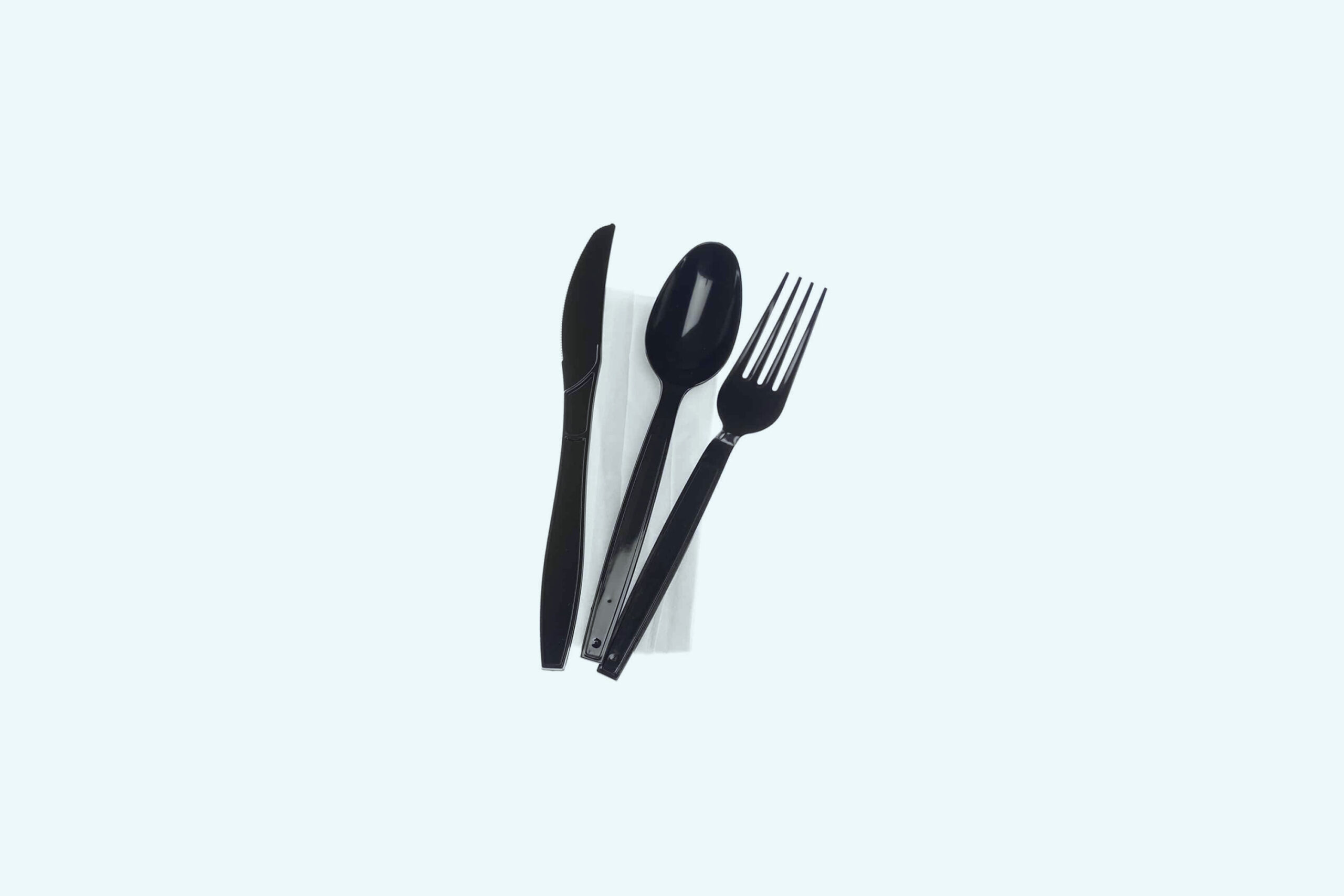 Black Promenade Cutlery Set 500pcs