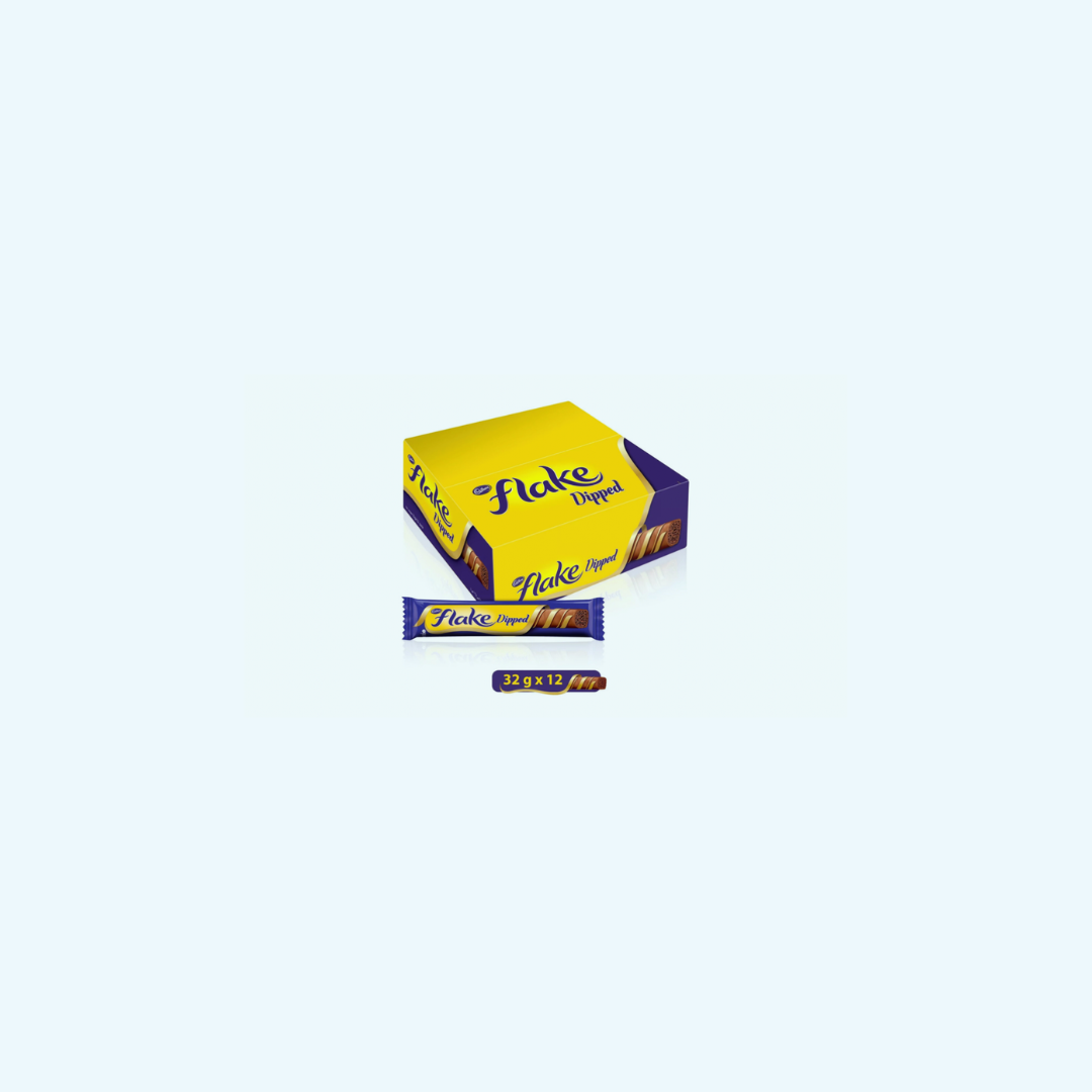 Cadbury Flake Dipped Bar 32g x 12 Pieces