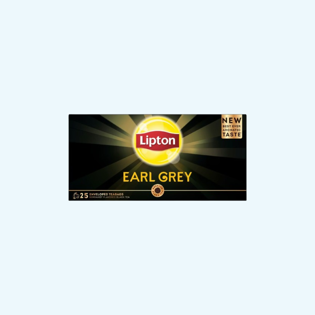 Lipton Earl Grey Envelope 25 Teabags
