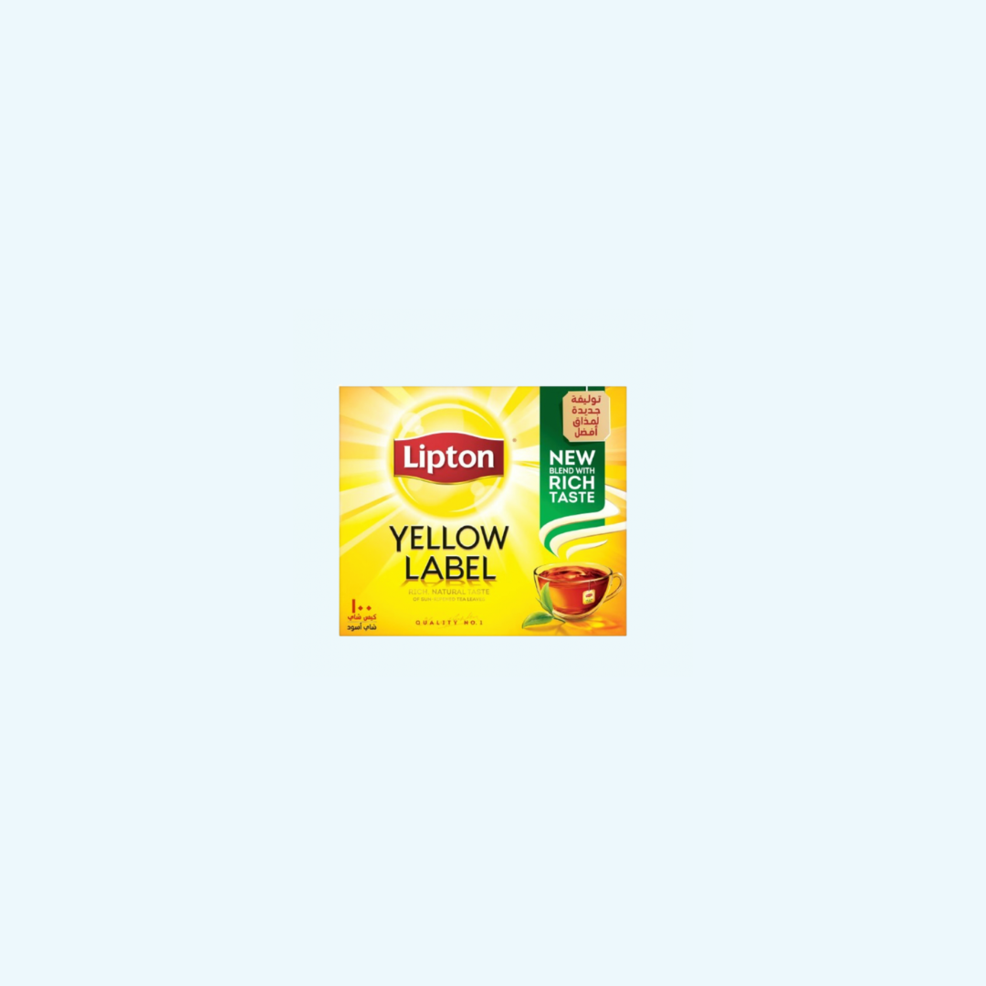 Lipton Yellow Label Black Tea 100 Teabags
