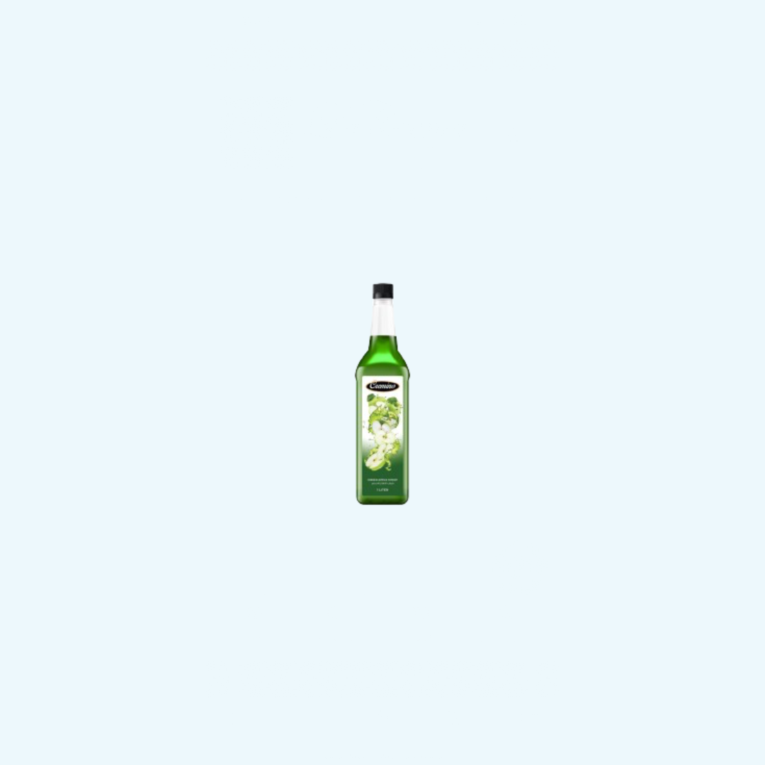 cremino.GREEN APPLE SYRUP 6 *1 LTR
